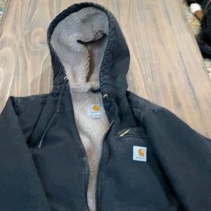 EUC Carhartt Sherpa lined coat